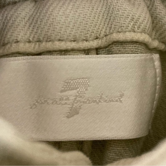 7 FOR ALL MANKIND HIGH WAISTED  DENIM PANTS, SIZE 31 - Picture 4 of 6